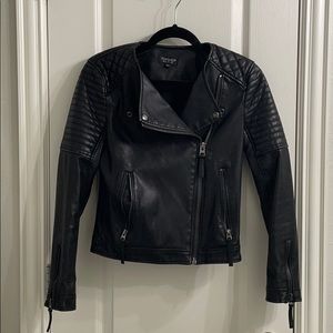 Top shop leather jacket